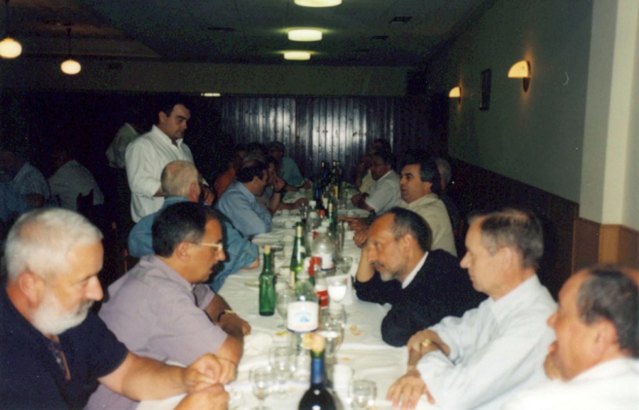 32 - En el restaurante Casa Snchez - 1998
